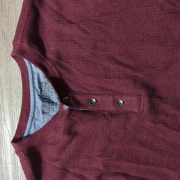 Field and Forest Long Sleeve Henley Shirt - Picture 3 of 7